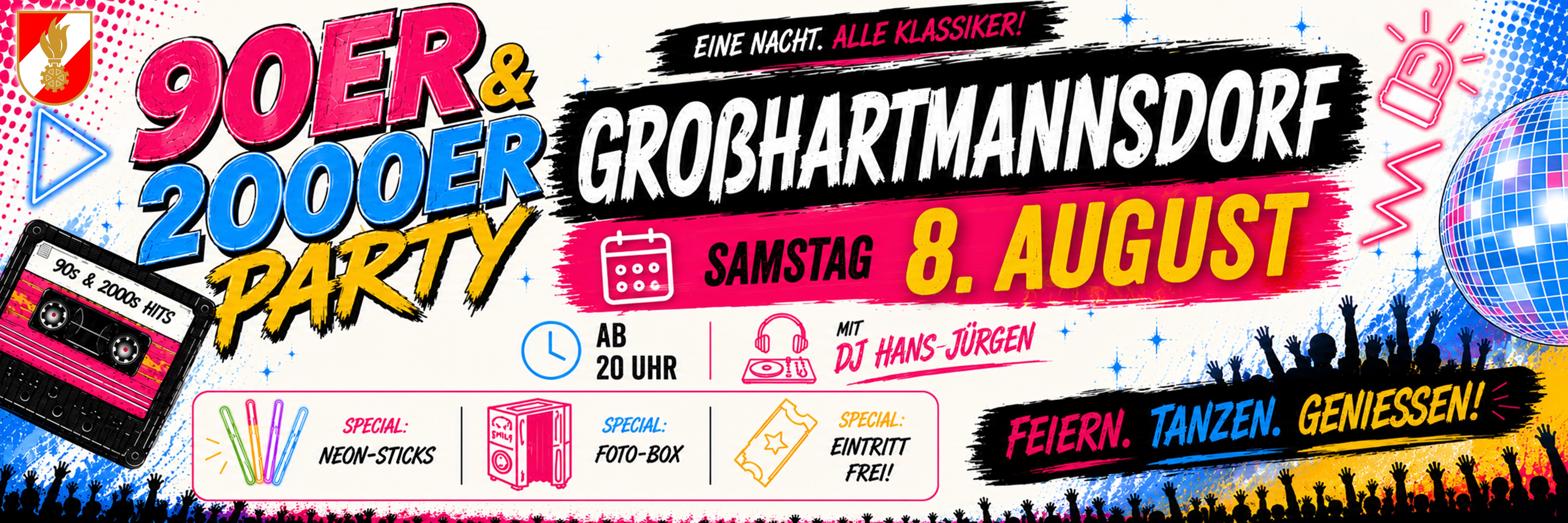 90er & 2000er Party Dorffest 2026